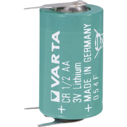 Varta - CR1/2 aa slf Batteria speciale cr 1/2 aa slf terminali a saldare a u Litio 3 v 970 mAh 1 pz.