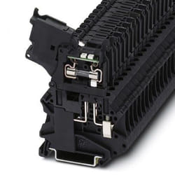 Phoenix Contact UT 4-HESILED 24 (5X20) morsettiera Nero