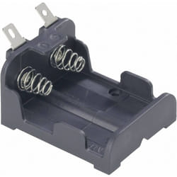 MPD - BH223-L Portabatteria 1x cr-p 2 Terminali a saldare (l x l x a) 47 x 38 x 26 mm