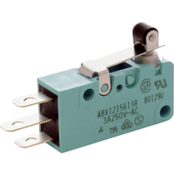 Panasonic - ABV1215603R Microinterruttore ABV1215603R 250 v/ac, 30 v/dc 3 a 1 x On / (On) IP67 Momentaneo 1 pz.
