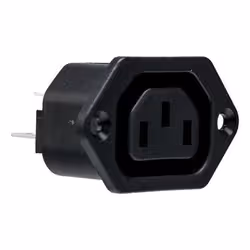 Bulgin PX0675/63 presa energia IEC Nero - Vista aggiuntiva 2