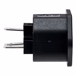 Bulgin PX0675/63 presa energia IEC Nero - Vista aggiuntiva 4