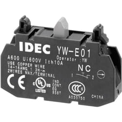 Idec - YW-E01 Elemento di contatto 1 nc Momentaneo 240 v/ac 1 pz.