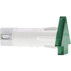 Rafi - 1.69.507.145/1502 Spia di segnalazione con lampadina 1.20 w Verde 1 pz.