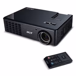Acer X110 DLP, 2500 ANSI lumen, DLP, SVGA (800x600), 4000:1, 584,2 - 7620 mm (23 - 300"), 1 - 11,9 m