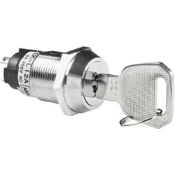 Nkk Switches - CKL12BFW01 CKL12BFW01 Interruttore a chiave 250 v/ac 3 a 1 x On / On 1 x 90 ° 1 pz.