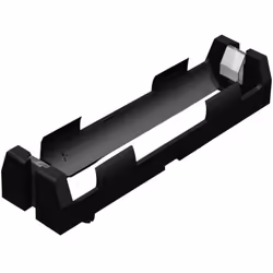 Dettagli tecnici Collegamento (batterie) Foro passante THT Colore Nero Dimensione del prodotto, larghezza 20.65 mm Dimensione ...