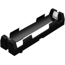 Keystone Electronics 1043 Portabatteria 1x 18650 Foro passante THT (L x L x A) 77 x 20.65 x 14.86 mm