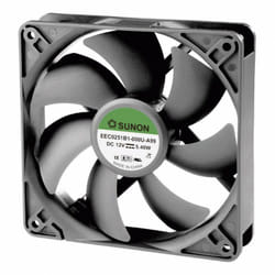 Sunon EEC0251B1-000U-A99 Ventola assiale 12 V/DC 183.83 m³/h (L x L x A) 120 x 120 x 25 mm