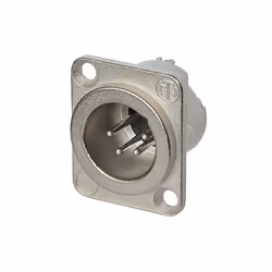 Neutrik NC4MD-LX, XLR, Alluminio, Argento/Nickel, IP40, 1,5 mm², 1500 V