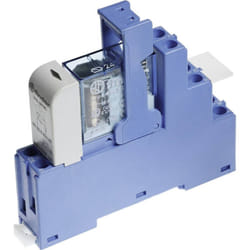Finder 48.52.7.024.0050 Modulo relè Tensione nom.: 24 V/DC Corrente di commut. max.: 8 A 2 scambi 1 pz.