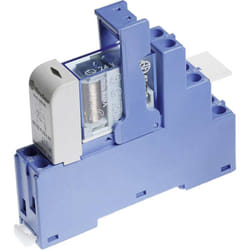 Finder - 48.62.7.024.0050 Modulo relè Tensione nom.: 24 v/dc Corrente di commut. max.: 10 a 2 scambi 1 pz.