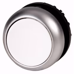 Eaton M22-DRL-W, Interruttore a pulsante, Nero, Metallico, Bianco, IP66, IP67, IP69, 29,7 mm, 29,7 mm, -25 - 70 °C