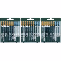 Dettagli tecnici Idoneità del materiale Legno, Metallo, Plastica 3 x 10 pz. Kit lama per seghetto alternativo Adatto a Metabo ...