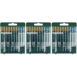Metabo - 3 x 10 pz. Kit lama per seghetto alternativo 3 kit