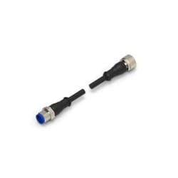 TE Connectivity 1-2273114-4 cavo per sensori e attuatori 1,5 m M12 Nero