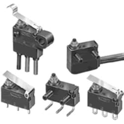 Omron - D2HW-C203MS Microinterruttore 12 v/dc 2 a 1x Off / (On) 1 pz. Sacchetto
