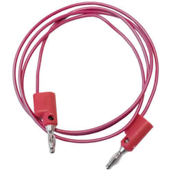 Mueller Electric - BU-2020-A-12-2 Cavo di misura Spina a banana 4 mm Spina a banana 4 mm 0.305 m Rosso 1 pz.