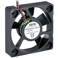 Sepa - MFB40H24-001D Ventola assiale 24 v/dc 11.28 m³/h (l x l x a) 40 x 40 x 10 mm
