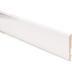 Battiscopa Liscio Cm. 9x1x225 Bianco