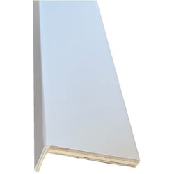 Kimono - coprifilo porta mostrina sp.mm10x70x2250 con ala mm25 Impiallacciato Laccato Bianco pz.5
