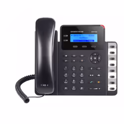 Grandstream Networks GXP1628, Telefono DECT, Telefono con vivavoce, 500 voci, Nero