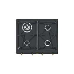 Smeg - Piano Cottura SRV864AOGH a Gas 4 Fuochi Gas Colore Antracite