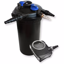 Questo kit per laghetto appositamente progettato per laghetti da giardino di grandi dimensioni fino a 30.000 litri ti offre l ...