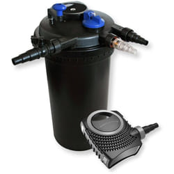Helloshop26 - Kit filtrazione piscina a pressione 30.000 litri Sterilizzatore uvc Pompa 18 watt 487