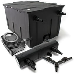 Kit filtrazione laghetto 60.000 litri Sterilizzatore 18 watt Pompa 70 watt