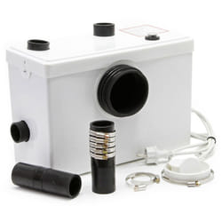 Helloshop26 - Stazione di pompaggio wc + 2 impianti sanitari 240 litri al minuto 600 watt