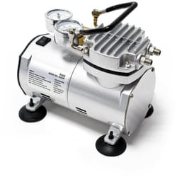 Compressore per aerografo Watts con pompa a vuoto in un unico dispositivo