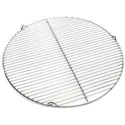 Griglia rotonda in acciaio inox 55 cm Barbecue a carbonella/gas/girevole