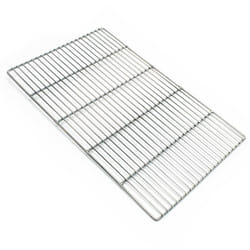 Griglia quadrata in acciaio inox per barbecue Griglia accessorio barbecue 54 x 34 cm