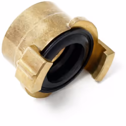 Si tratta di un connettore rapido per tubi da giardino da 31,89 mm (1"). Per prolungare tubi flessibili (tubo dell'aria compr ...
