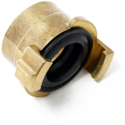 Helloshop26 - Raccordo rapido in ottone per tubo dell'acqua DN25 (1') filettatura femmina