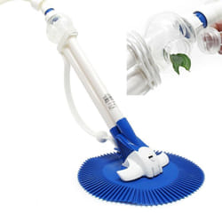 Helloshop26 - Scopa automatica per piscina, robot pulitore 5000 l/h, aspirazione fondo, filtrazione piscina