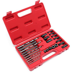 Helloshop26 - Scatola estrattore viti prigionieri bulloni rotti set 25 pezzi attrezzi da officina