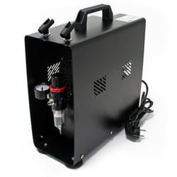 Helloshop26 - Compressore per aerografo con serbatoio a pressione: 4 bar