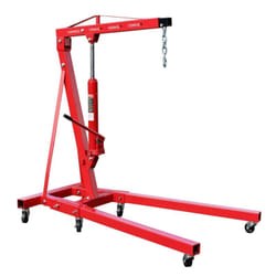 Helloshop26 - Gru da officina pieghevole per carico massimo 1000 kg. Capra di sollevamento 960-1240 mm