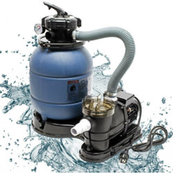 Pompa di filtraggio del sistema di filtraggio con filtro a sabbia pompa per piscina 6000 litri all'ora