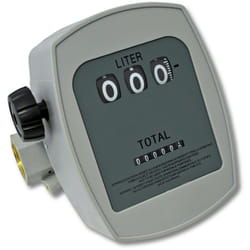 Helloshop26 - Contalitri gasolio o carburante 3 bar 10-60l/min attacchi 1' precisione 1%