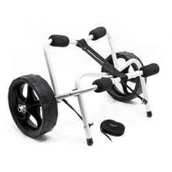 Carrello pieghevole in alluminio, ruota da 68 kg, cinghia per lampada in pu, fissaggio in nylon