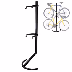 Il supporto verniciato nero che offriamo è ideale per l'installazione di 2 biciclette. Risparmiando spazio, questo sistema di ...