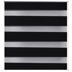 Helloshop26 - Tenda a rullo nera vagliante 50 x 100 cm, tenda per finestra, protezione privacy, tapparella