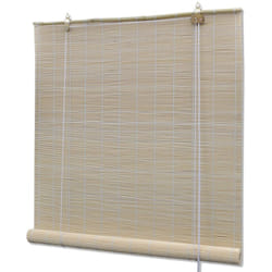 Helloshop26 - Tenda a rullo in bambù naturale 100 x 160 cm Tenda per finestra Frangivista avvolgibile