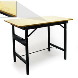 Helloshop26 - Tavolo da lavoro pieghevole Righello e goniometro per banco da lavoro con superficie di lavoro massima di 150 kg