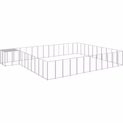 Questa cuccia versatile è un fantastico paradiso di gioco all'aperto per i tuoi cani! La grande gabbia per cani offre ampio s ...