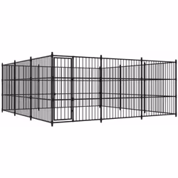 Fornisci sicurezza e comfort al tuo cucciolo con questa cuccia da esterno. Questa cuccia versatile e resistente offre moltepl ...