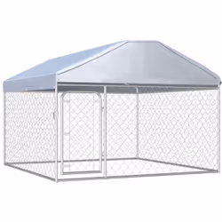 Fornisci sicurezza, protezione e comfort al tuo cucciolo con questa cuccia da esterno. Questa versatile cuccia per cani ha mo ...